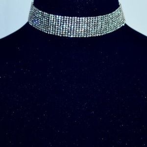 New rhinestone choker necklace!